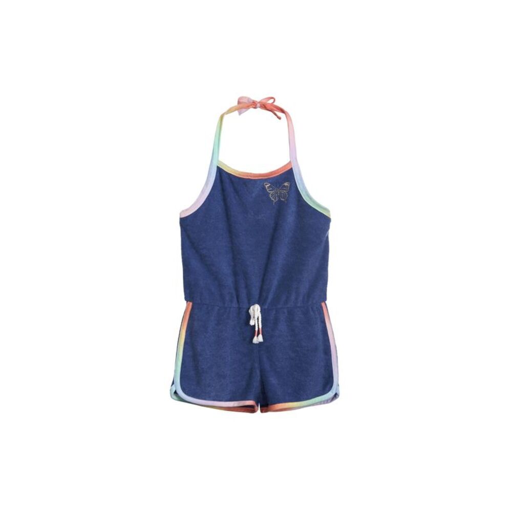 Big Girls Graphic Terry Romper